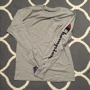 champion long sleeve shirts
